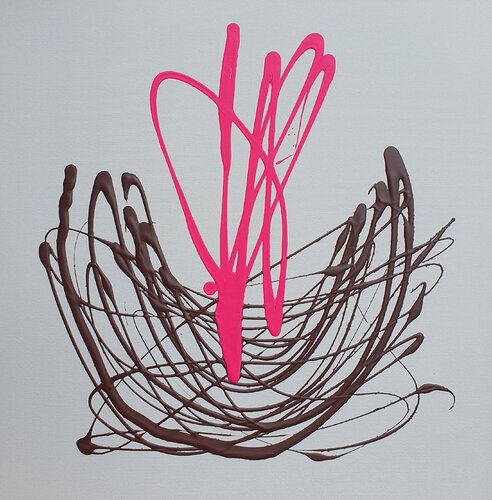 Dialog der Farbe — Aufnahme des Impulses by Ellen Frischbutter, Painting for Sale on Select