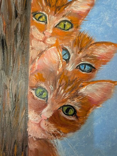 Neugier by Ellen Frischbutter, Painting for Sale on Select