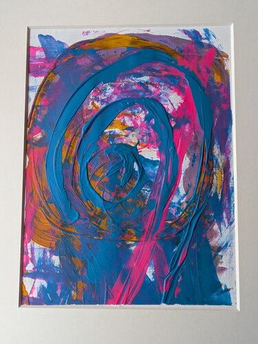 „Hinter der Form by Ellen Frischbutter, Painting for Sale on Select
