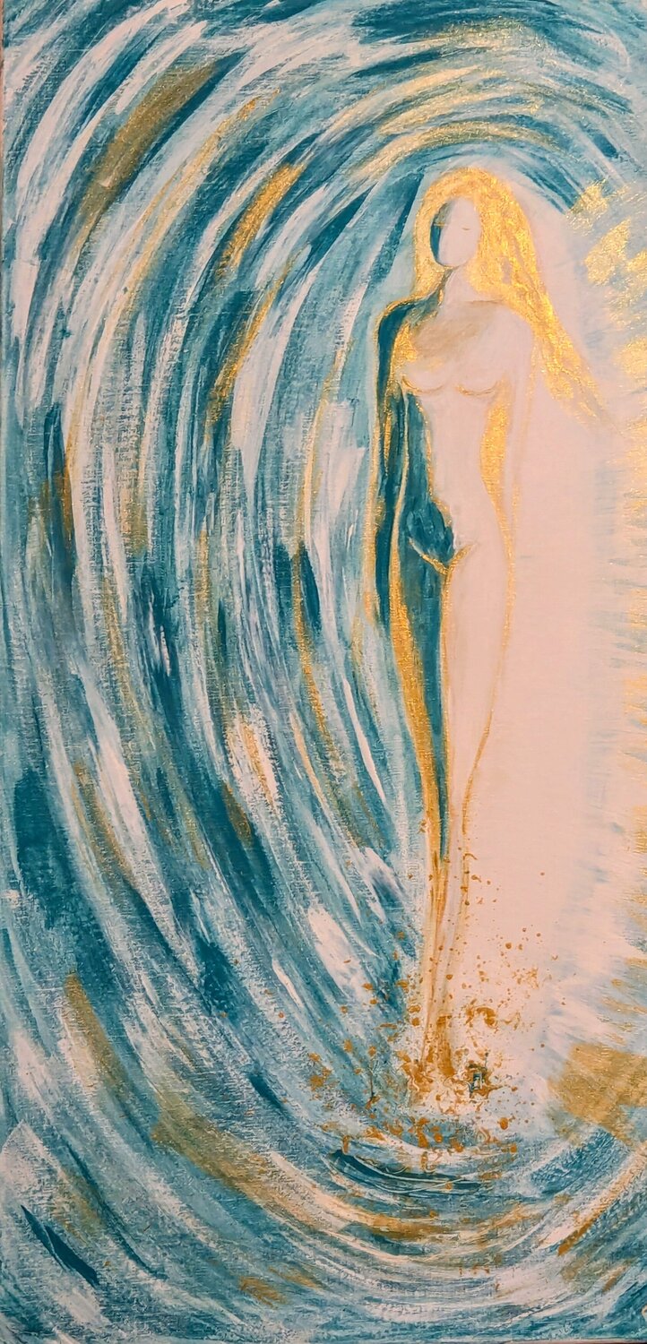 Body of Light Ellen Frischbutter Original painting for sale