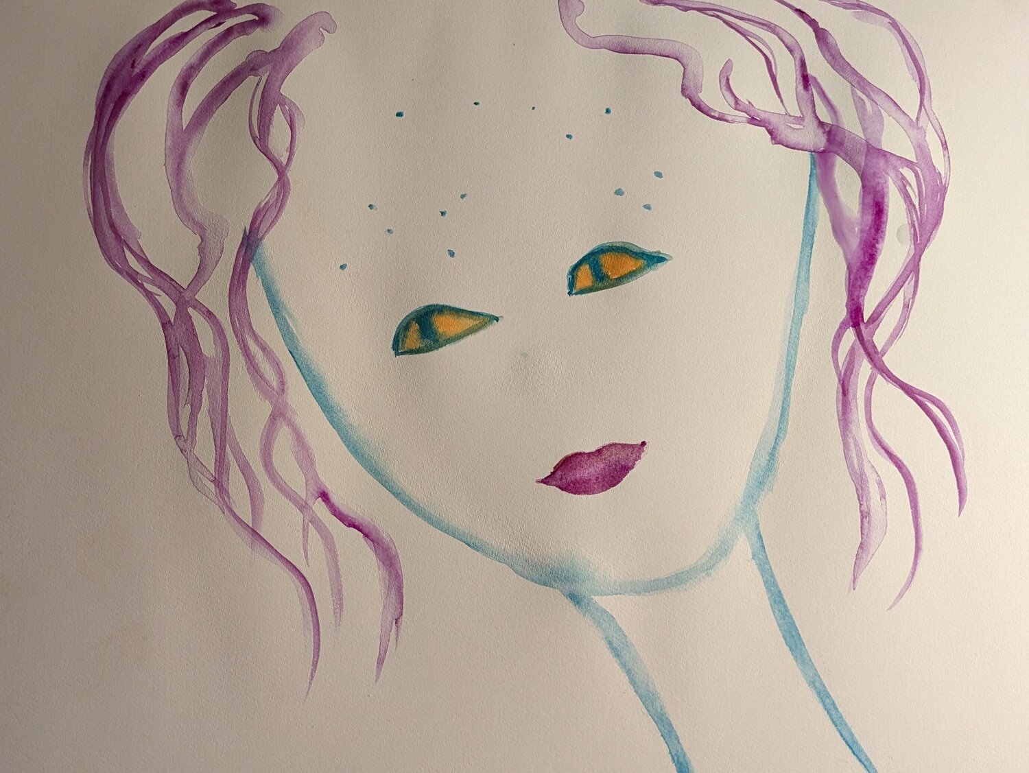 Der klare Blick Ellen Frischbutter Original painting for sale