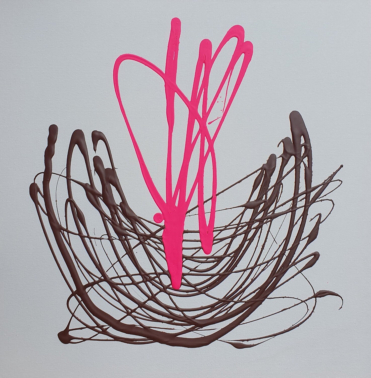 Dialog der Farbe — Aufnahme des Impulses Ellen Frischbutter Original painting for sale