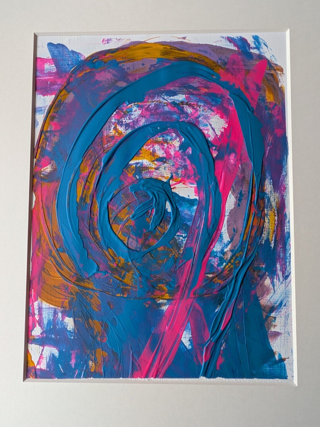 „Hinter der Form Ellen Frischbutter Original painting for sale