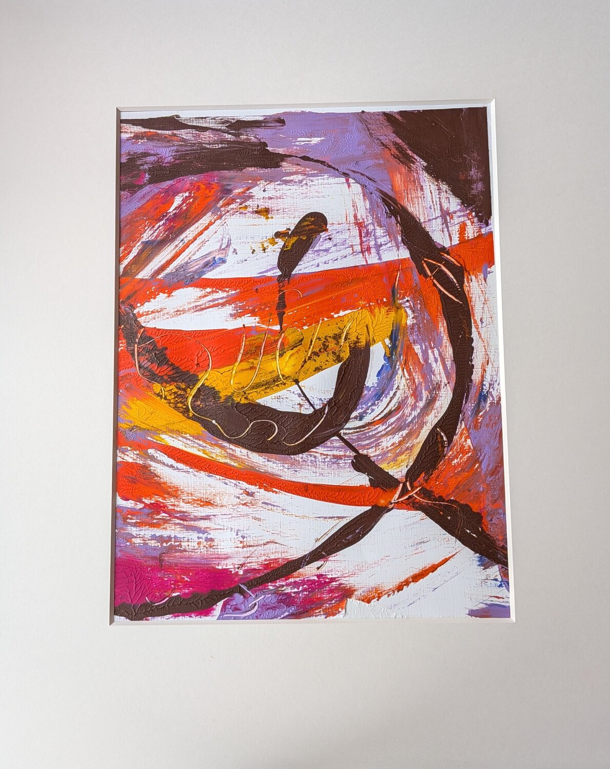 Zentrum der Bewegung Ellen Frischbutter Original painting for sale