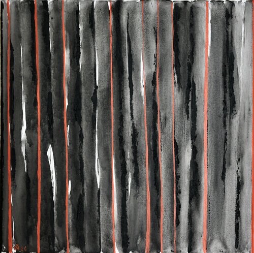 Composition by Alain CHURLAUD, Painting for Sale on Select