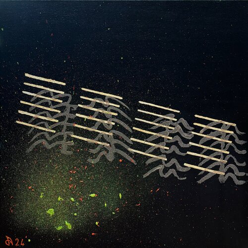 Your insomnia by Alain CHURLAUD, Painting for Sale on Select