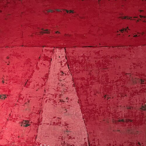 Red by Alain CHURLAUD, Painting for Sale on Select
