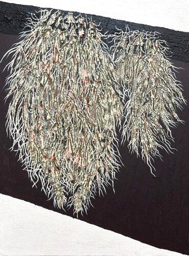 Lichen by Alain CHURLAUD, Painting for Sale on Select