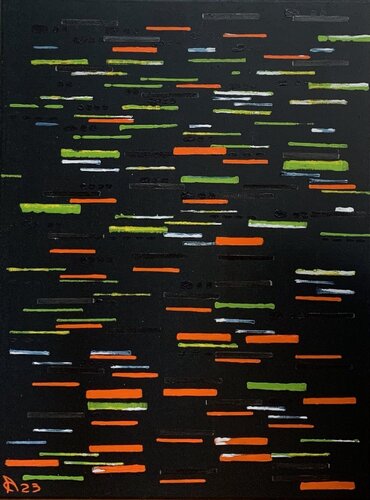 Too many sounds by Alain CHURLAUD, Painting for Sale on Select