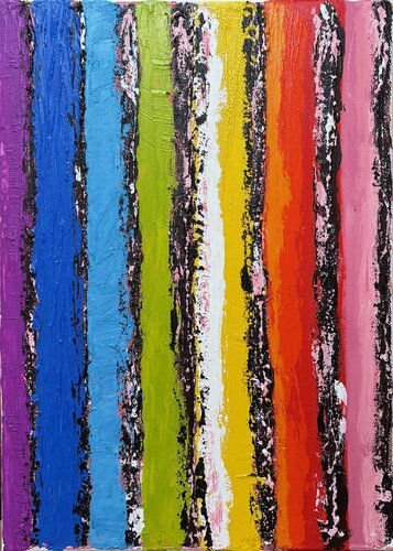 Love by Alain CHURLAUD, Painting for Sale on Select