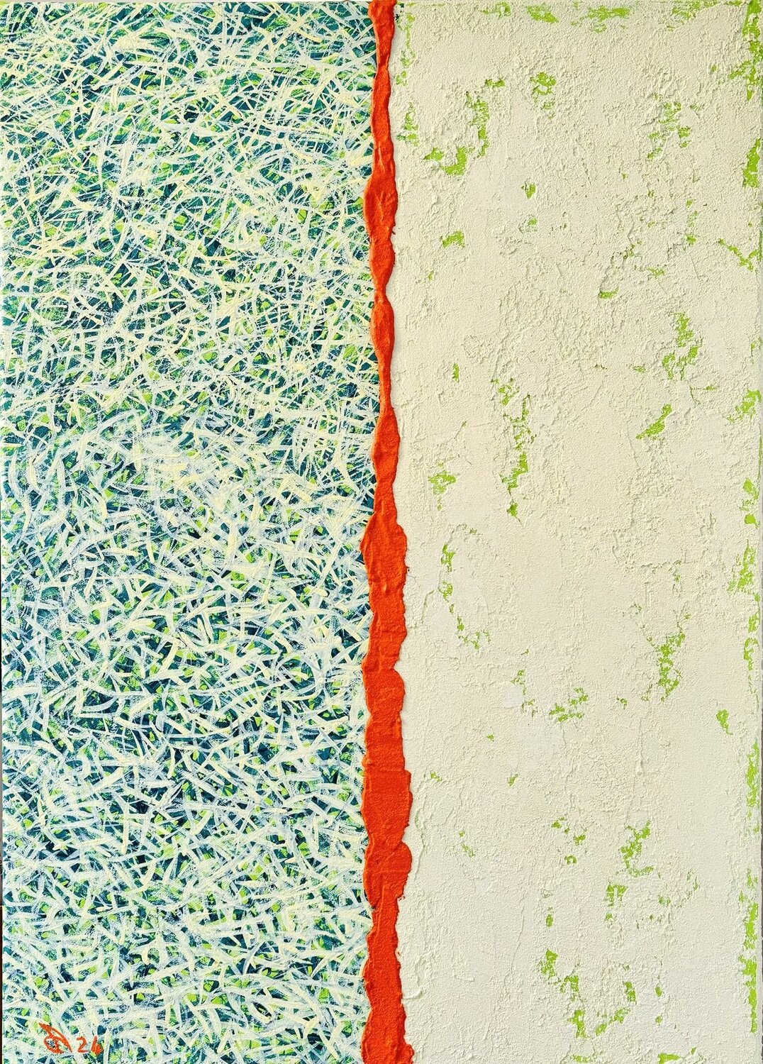 Nature Alain CHURLAUD Original painting for sale