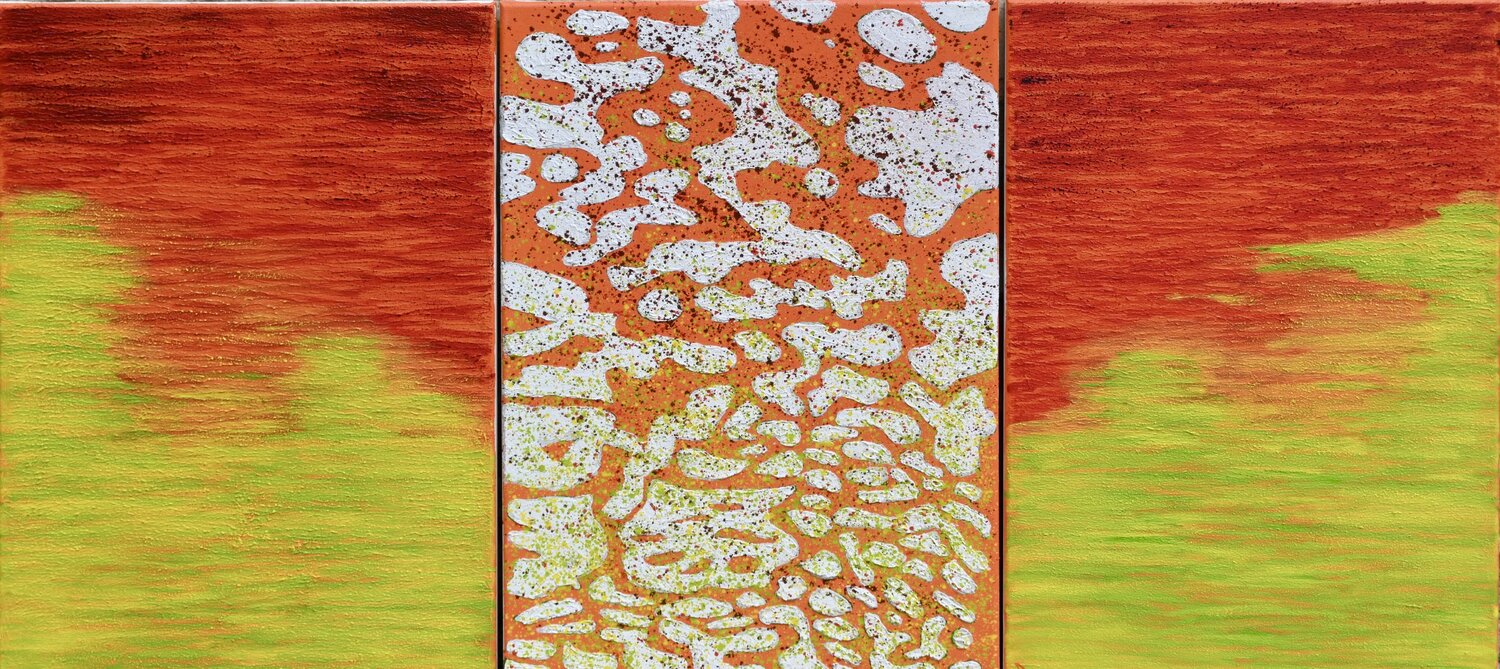 Stereophonic Alain CHURLAUD Original painting for sale