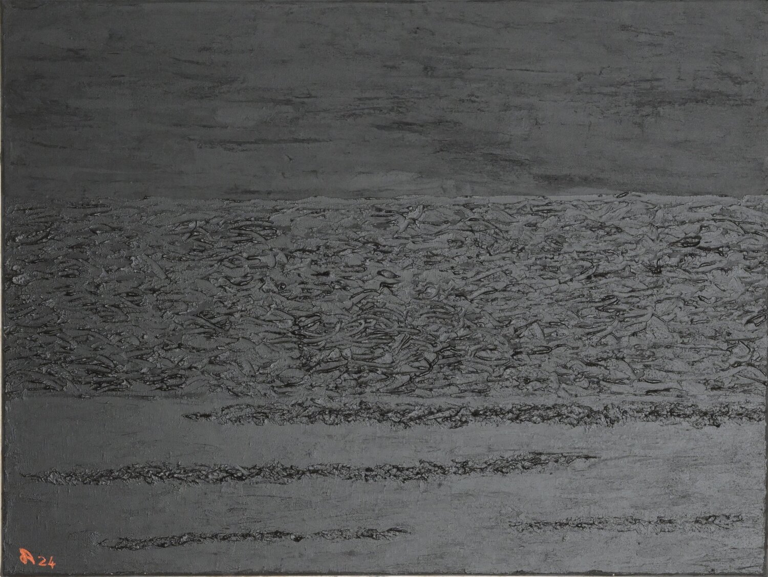 Before we drown Alain CHURLAUD Original painting for sale