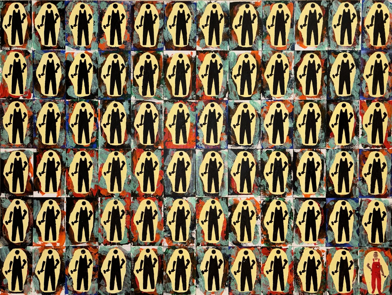 Get the balance right Alain CHURLAUD Original painting for sale
