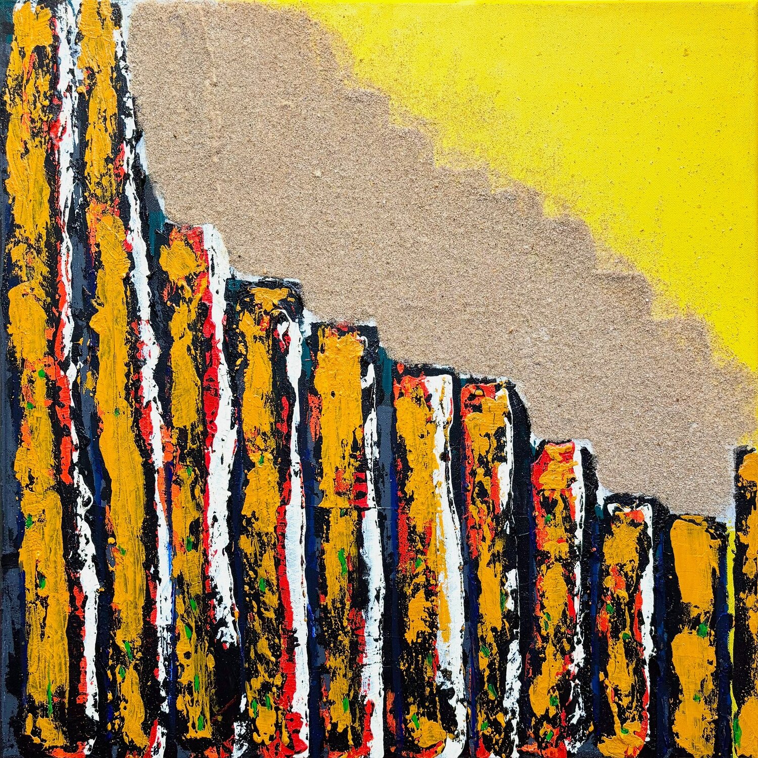 Shore Edge Alain CHURLAUD Original painting for sale
