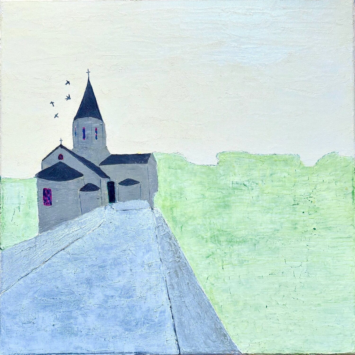 September Alain CHURLAUD Original painting for sale