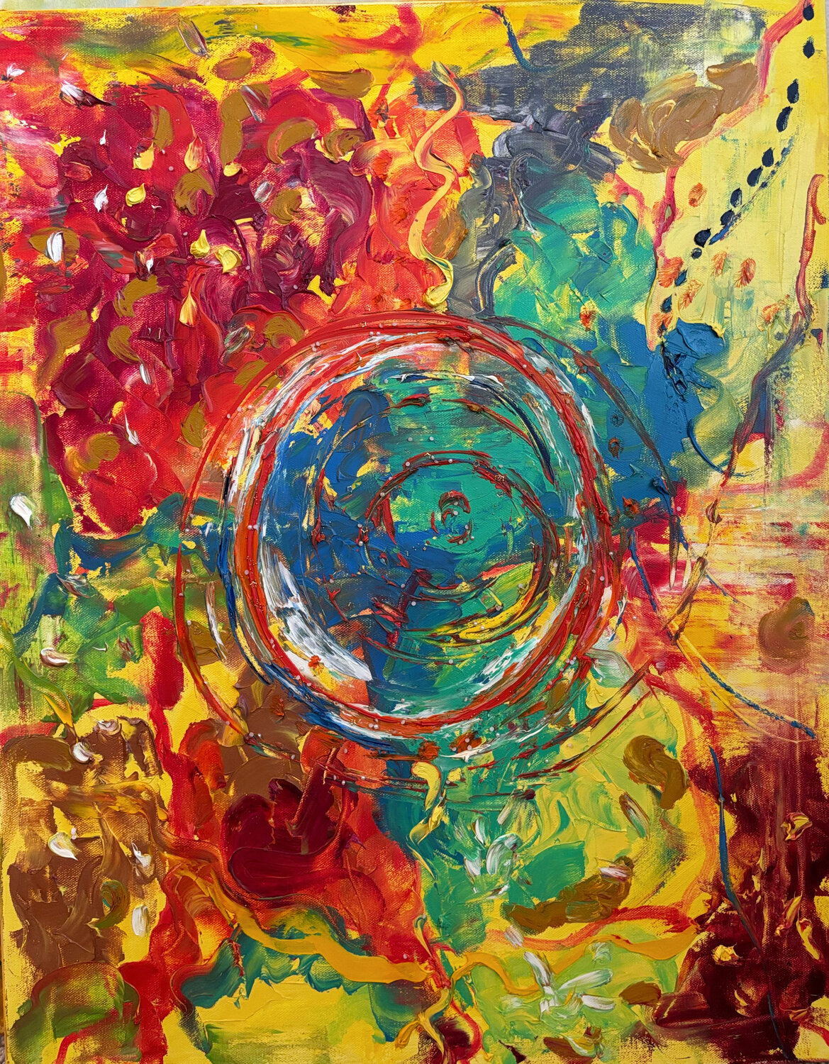 Unleashed Maryia Walker Maryia Walker Original painting for sale