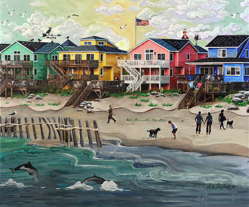 Southern Summer by Julie Pace Hoff, Painting for Sale on Select