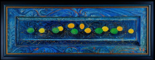"Lemons and Limes" by Besik Arbolishvili, Painting for Sale on Select