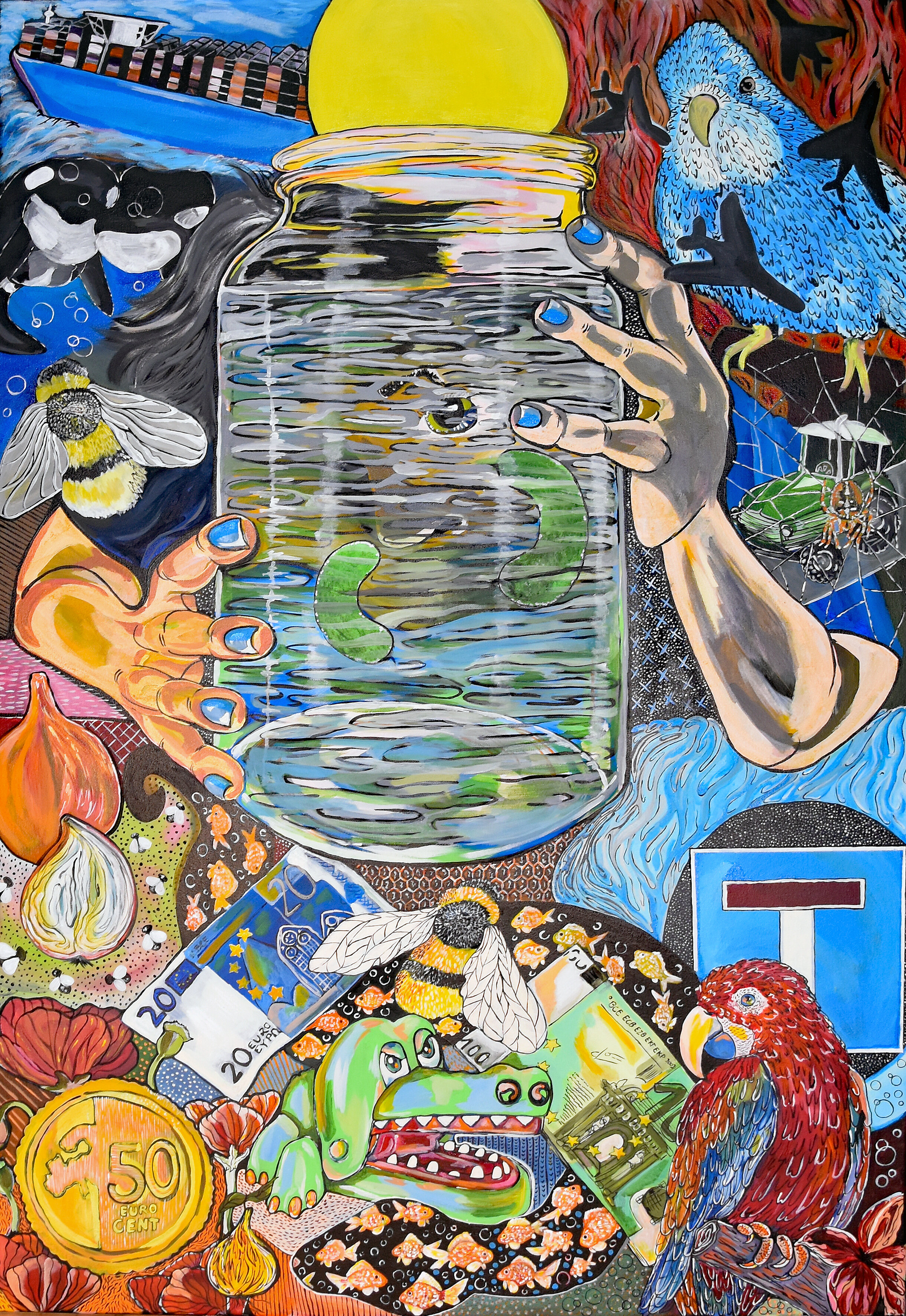 Topic Jar paintings