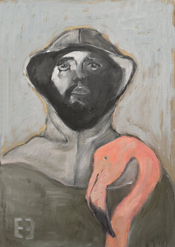 St. Francis makes a pilgrimage to the Holy Land by Elena Zapassky, Painting for Sale on Select