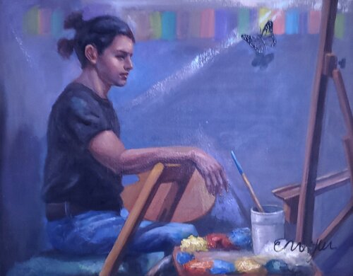befor the painting by Eunyoung Yun, Painting for Sale on Select