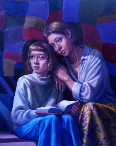 Different Gaze by Eunyoung Yun, Painting for Sale on Select