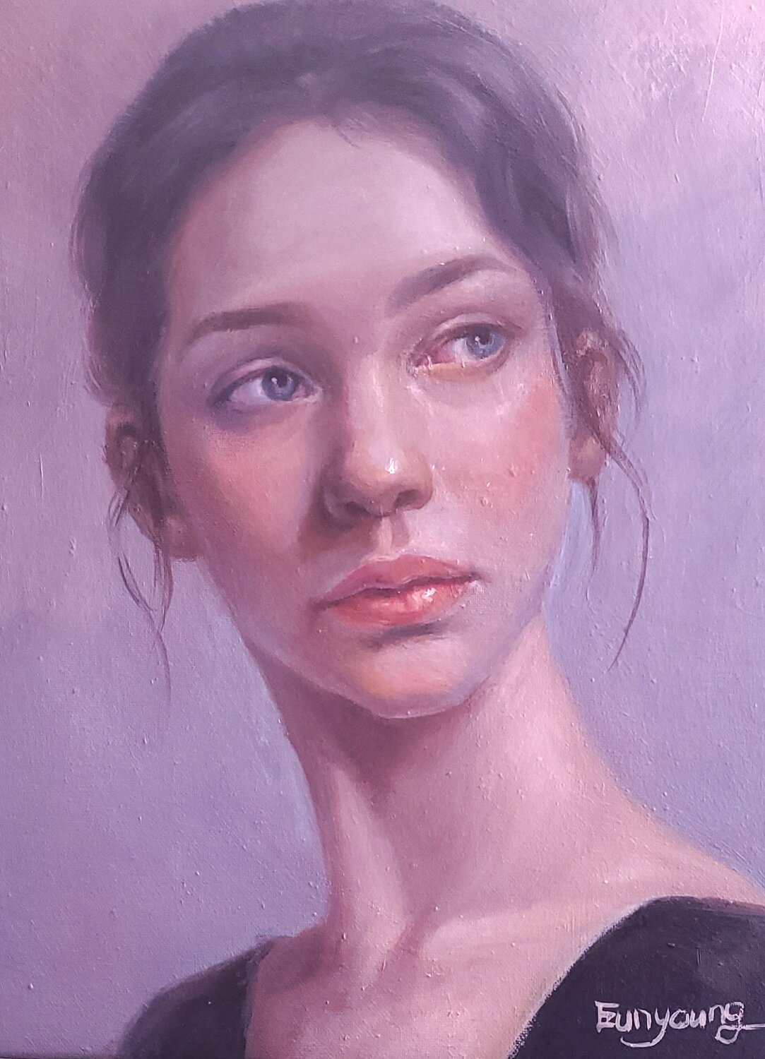 Charm and Elegance Eunyoung Yun Original painting for sale