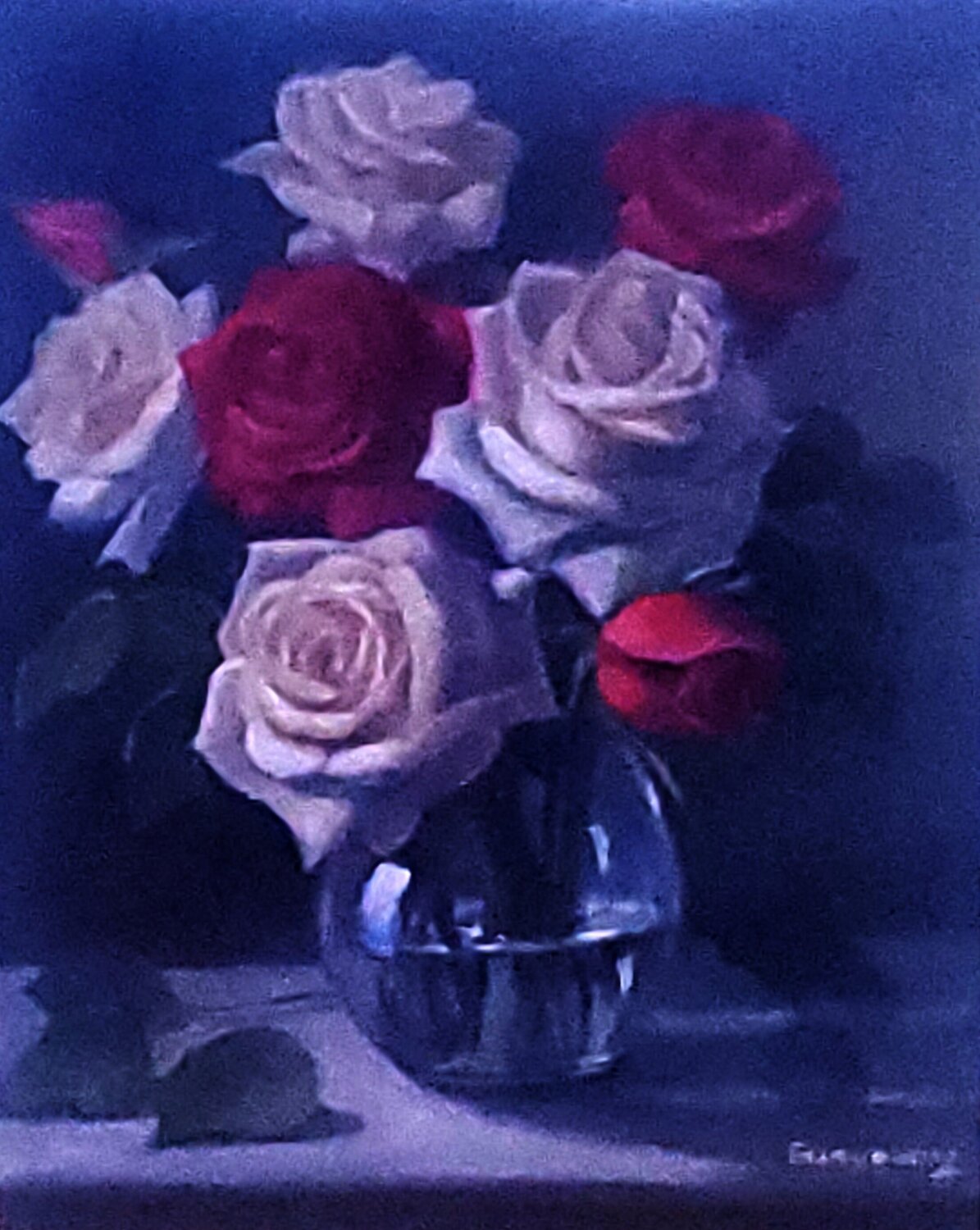 The Ecstasy of the Rose Eunyoung Yun Original painting for sale