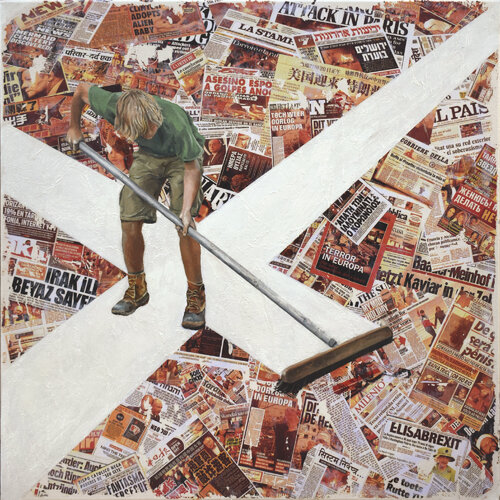Freedom by Michel Devanakis, Painting for Sale on Select