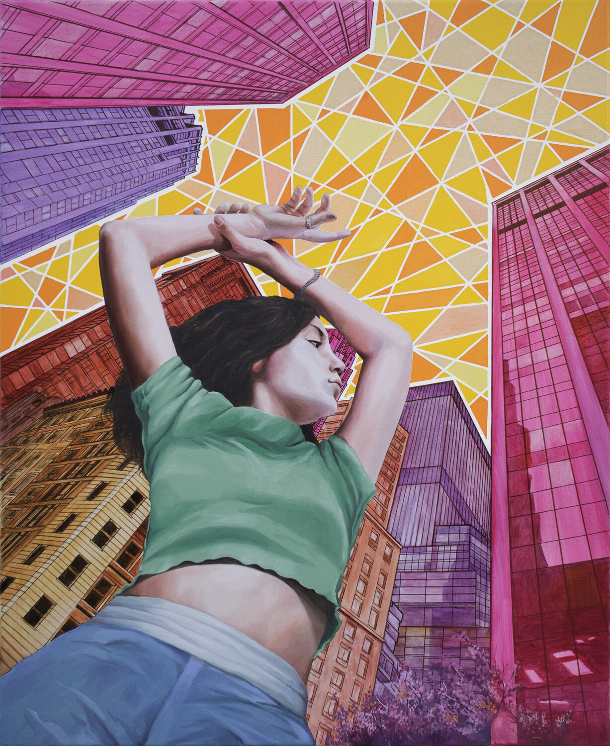 Dance Baby, Dance! Michel Devanakis Original painting for sale