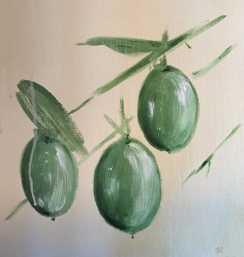 GOCCIA IMPERFETTA by Filomena Reale, Painting for Sale on Select