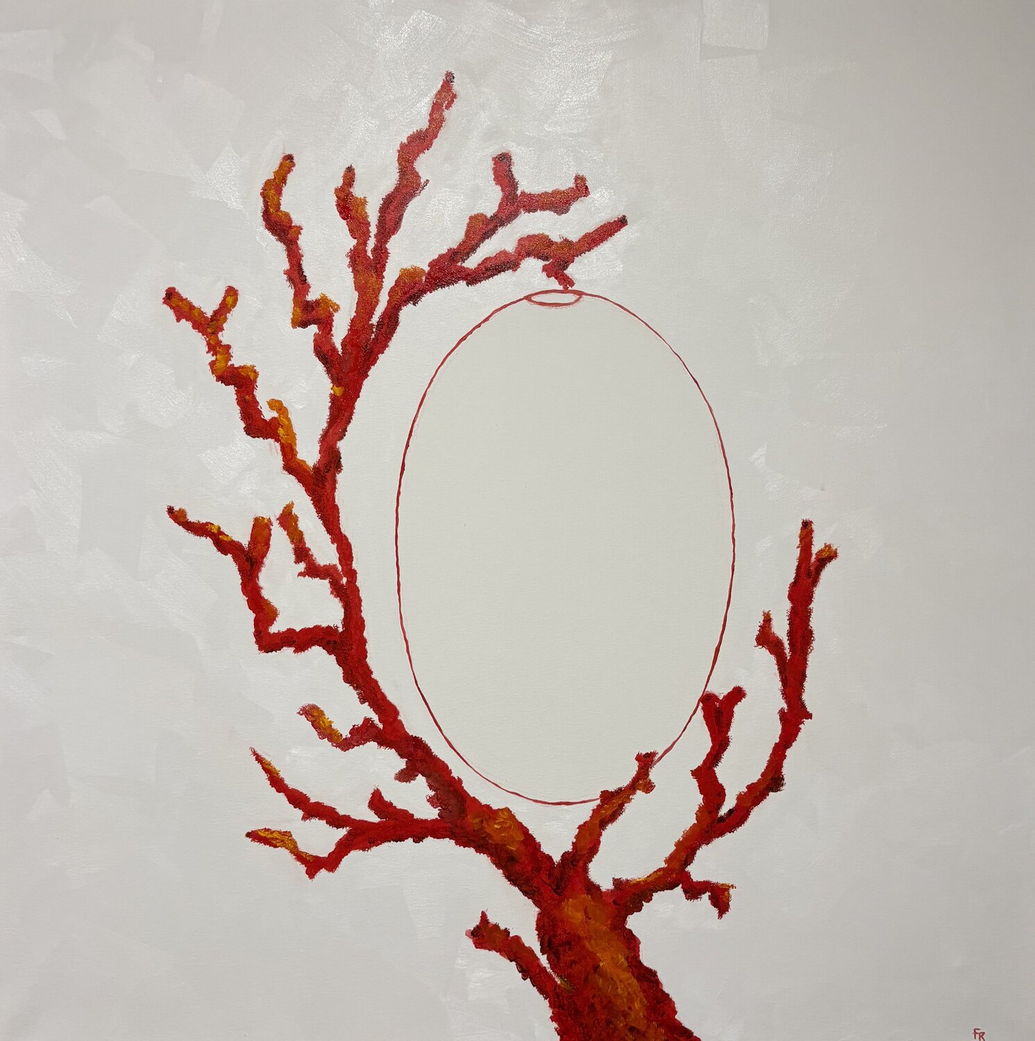 MEMORIA CORALLINA II Filomena Reale Original painting for sale