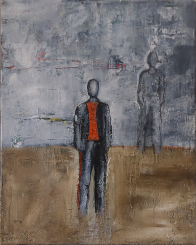 Alterego by Mieke Van Cauter, Painting for Sale on Select