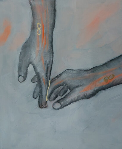 Infinity #2 by Mieke Van Cauter, Painting for Sale on Select
