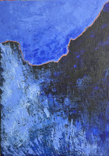 Where Light Enters by Mieke Van Cauter, Painting for Sale on Select