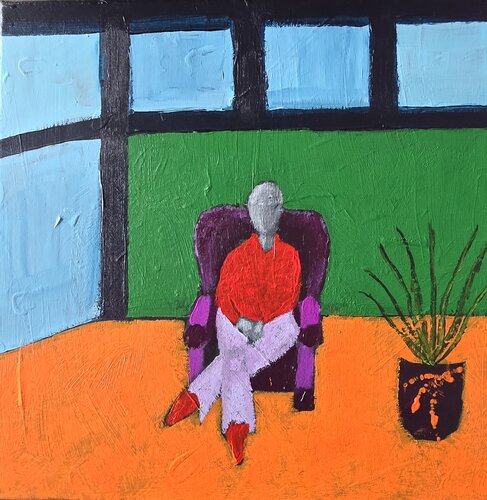A Moment of My Own von Mieke Van Cauter, Malerei kaufen auf Select