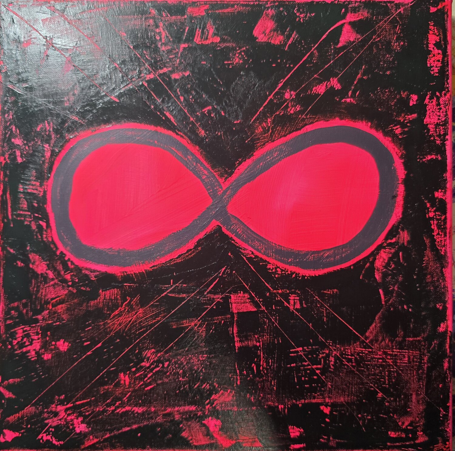 The Infinite Connection Mieke Van Cauter Original painting for sale