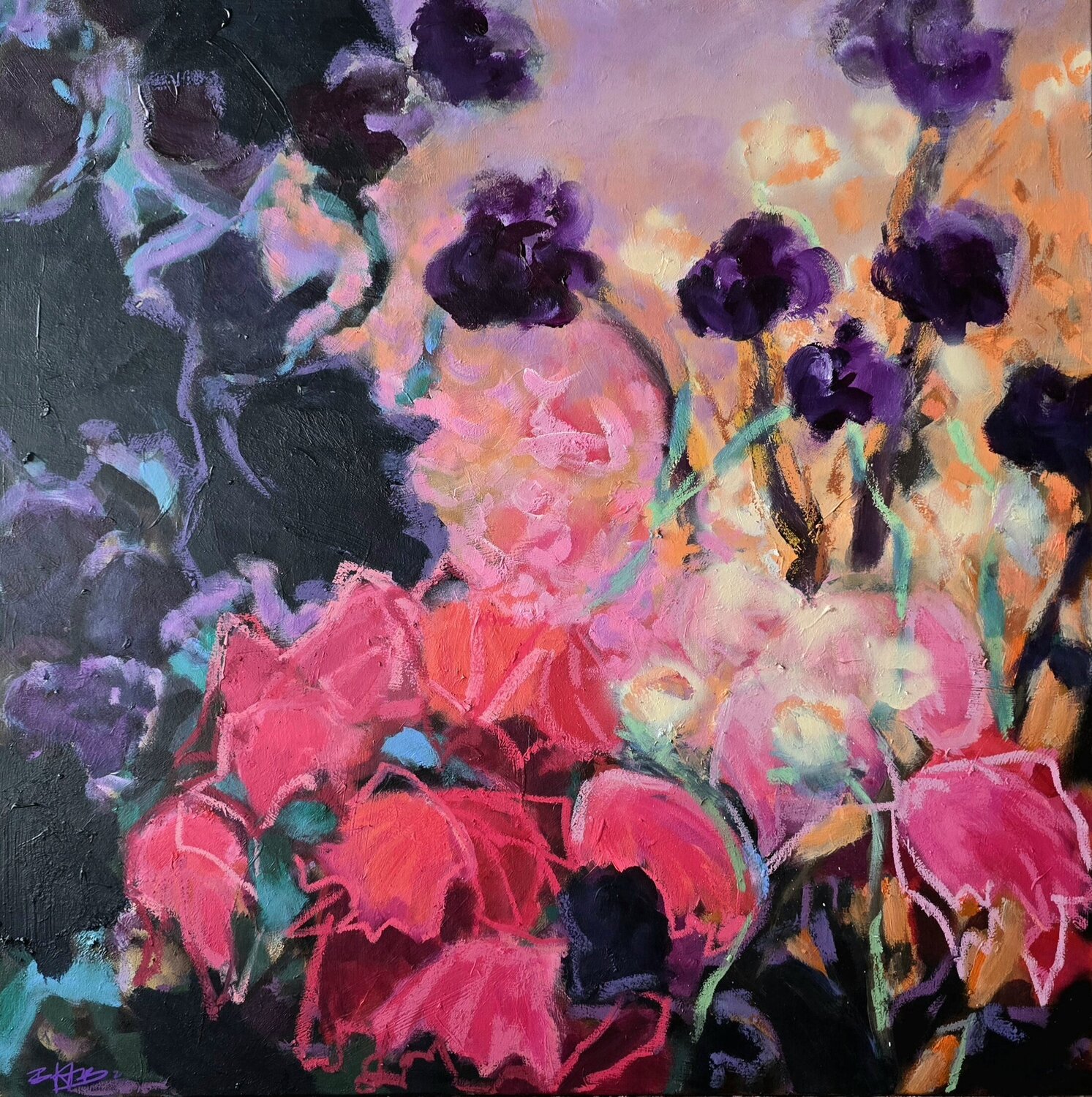 For me , for You Birgit Huttemann-Holz Original painting for sale