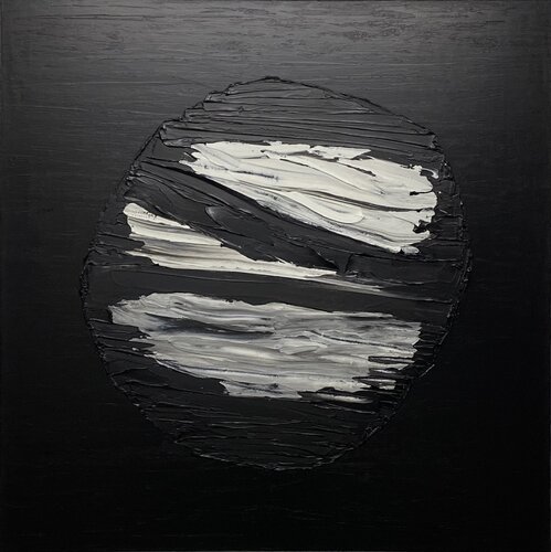Black and White no.2212 by Klara Gunnlaugsdottir, Painting for Sale on Select