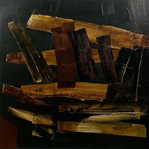 Circle of Light no. 2225 by Klara Gunnlaugsdottir, Painting for Sale on Select