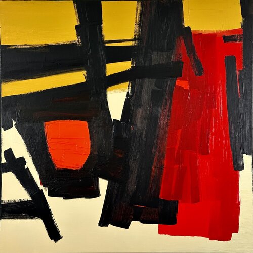 Warm and Cool no. 2333 by Klara Gunnlaugsdottir, Painting for Sale on Select