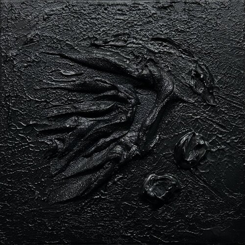 Black Lava no. 2411 by Klara Gunnlaugsdottir, Painting for Sale on Select