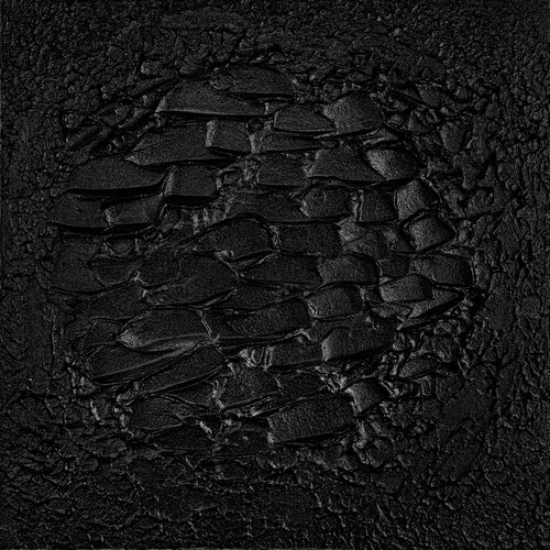 Black Lava  no. 2417 by Klara Gunnlaugsdottir, Painting for Sale on Select