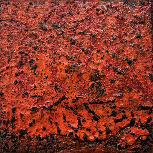 Red Hot Lava no. 2435 by Klara Gunnlaugsdottir, Painting for Sale on Select