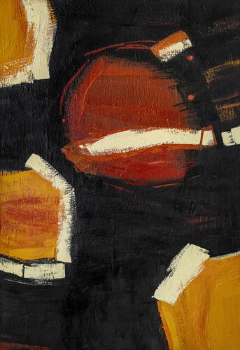 Earthy Vibes no. 2442 by Klara Gunnlaugsdottir, Painting for Sale on Select