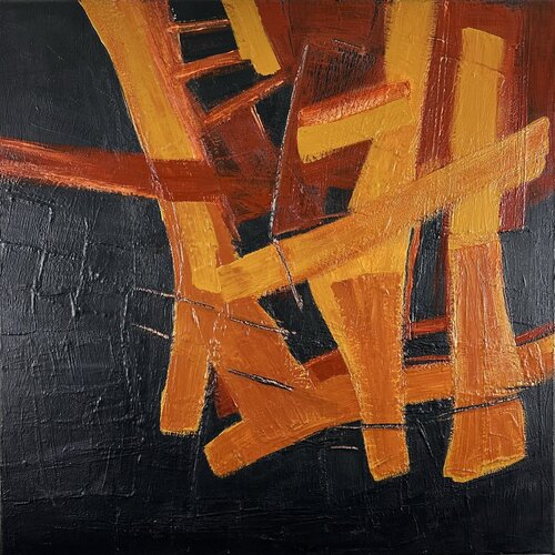 Together (no. 2501) by Klara Gunnlaugsdottir, Painting for Sale on Select