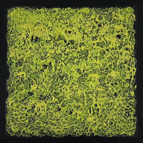 Mossy Lava Field no. 2550 by Klara Gunnlaugsdottir, Painting for Sale on Select