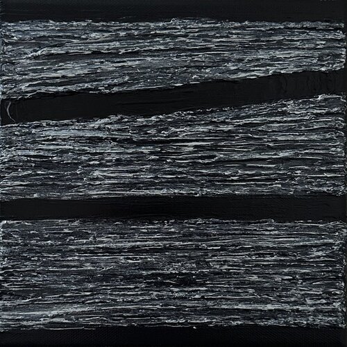 Black and More - 2616 by Klara Gunnlaugsdottir, Painting for Sale on Select