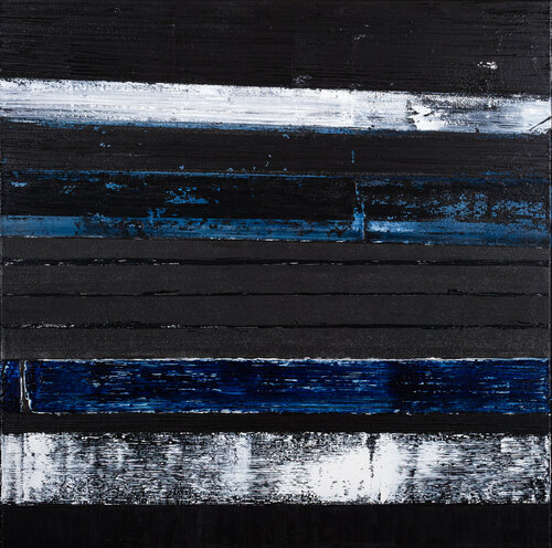 Beyond Black and White no.19110 by Klara Gunnlaugsdottir, Painting for Sale on Select